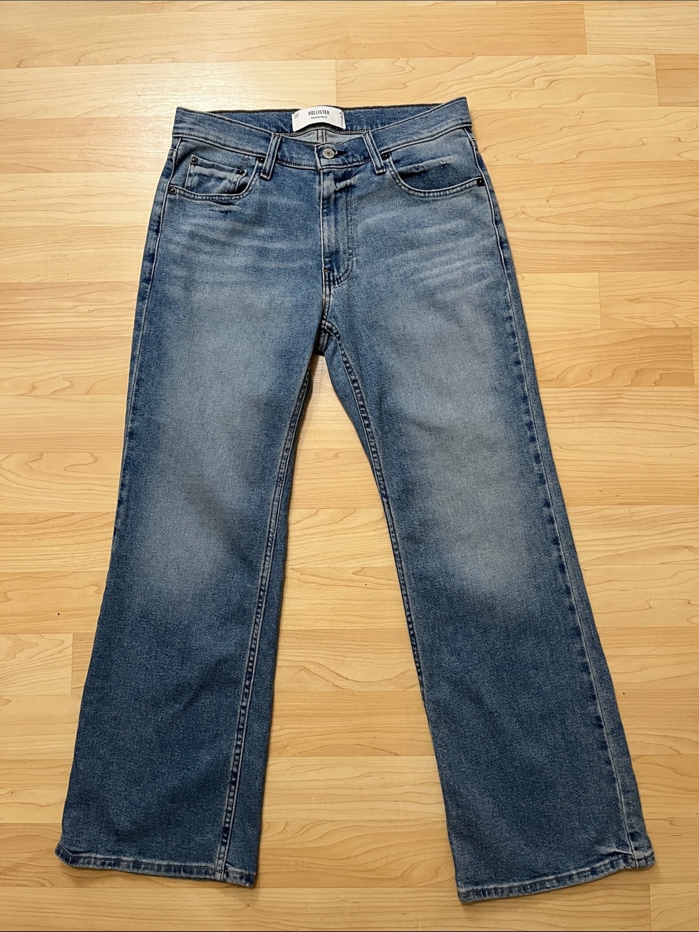 Hollister Relaxed Boot Jeans 31 x 30 Blue